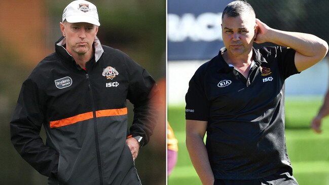 Coaches Michael Maguire and Anthony Seibold do not get along.