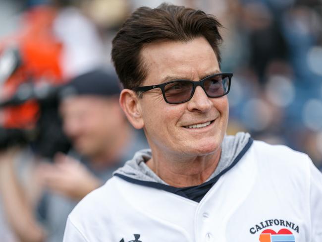 Charlie Sheen pulls in $350 for a personalised message. Picture: Getty