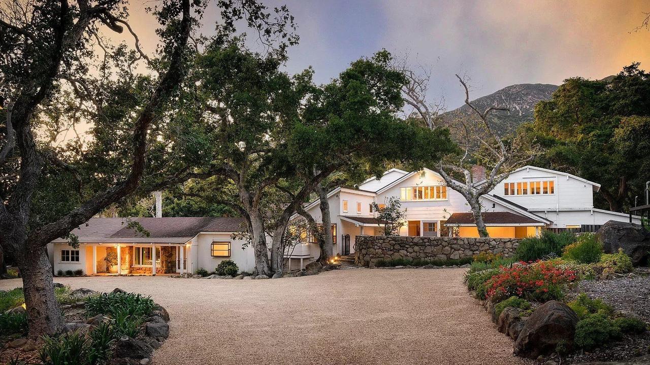 Brolin purchased a luxury farmhouse in Santa Barbara, California for $US7.1 million. Picture: Realtor