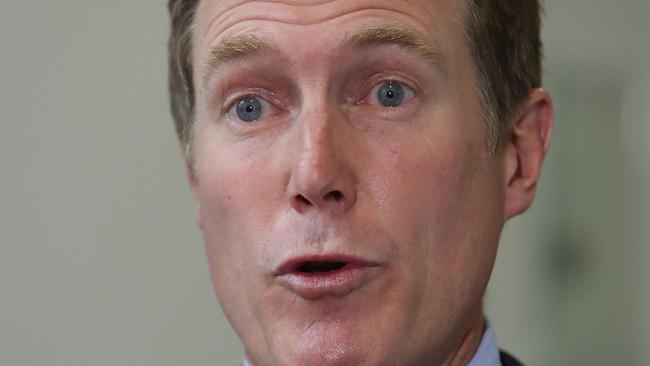 Attorney-General Christian Porter at Parliament House in Canberra.