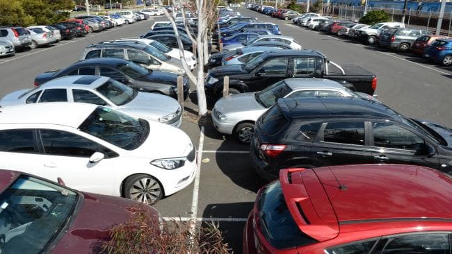 Shopping centre car parks turn into war zones each December.