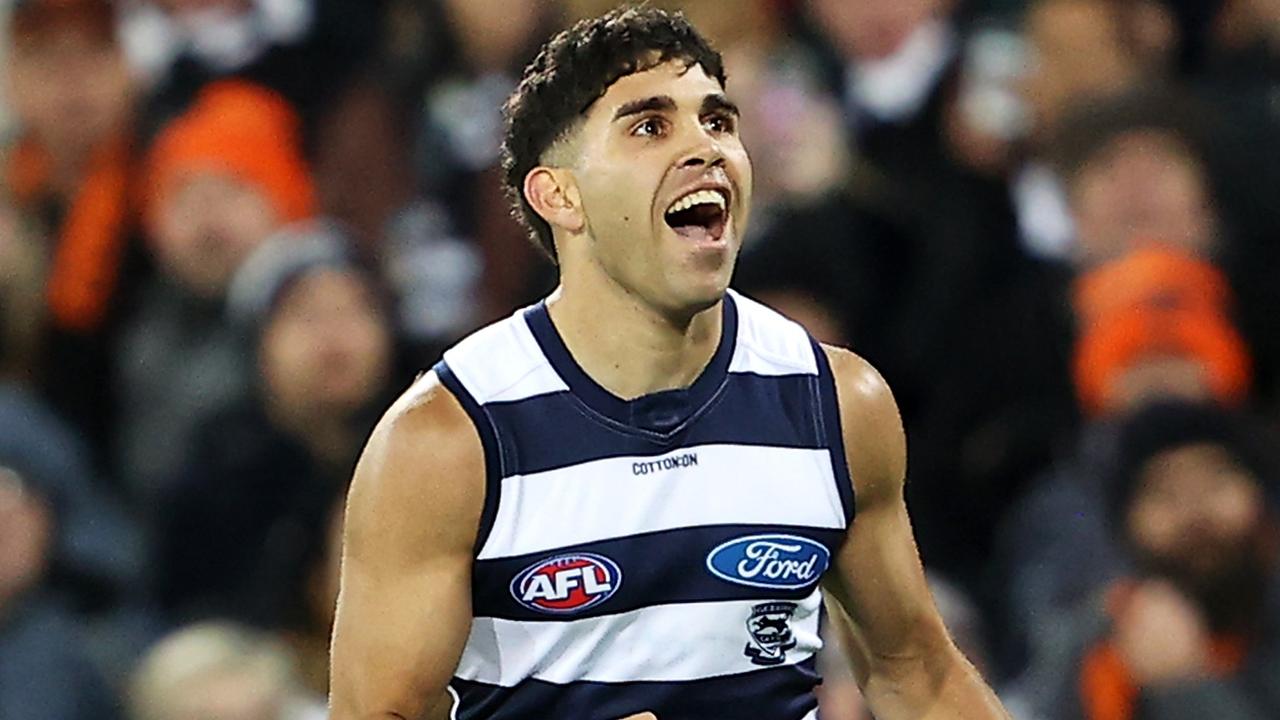 AFL 2022: Tyson Stengle first delisted free agent to be All-Australian,  stats, goals, money maker kick, kick inside 50, David King, Colemean Medal  leaderboard, highlights