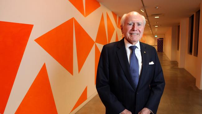 13/07/2017: Former prime minister John Howard before speaking on US President Donald Trump in Sydney, hosted by the United States Studies Centre.Pic by James Croucher