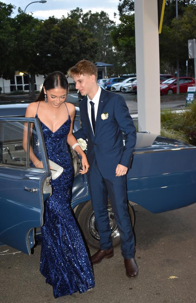 Students at the 2024 Nambour Christian College formal.