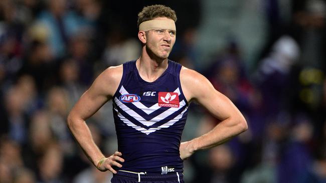 Fremantle's Zac Dawson. Picture: Daniel Wilkins