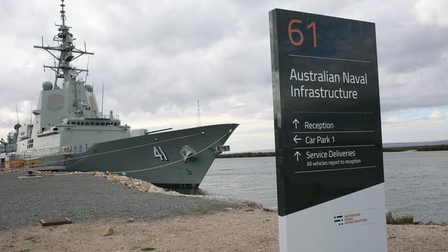 ASC has to keep the ageing Collins class fleet going for years yet, but work on the Future Submarines and Future Frigates is luring their skilled workers away. Picture: AAP / Emma Brasier