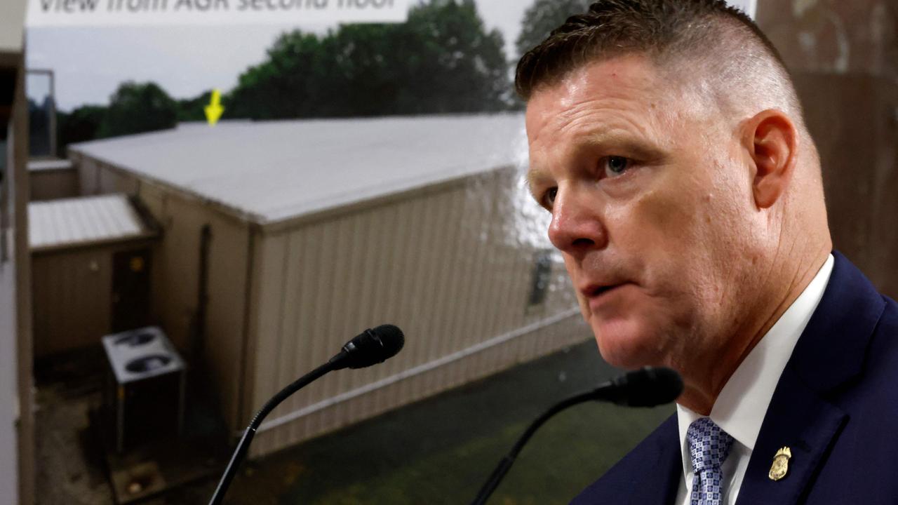 Secret Service Director Ronald Rowe testifies before a joint hearing of the Senate Judiciary and Homeland Security and Government Affairs committees. Picture: AFP