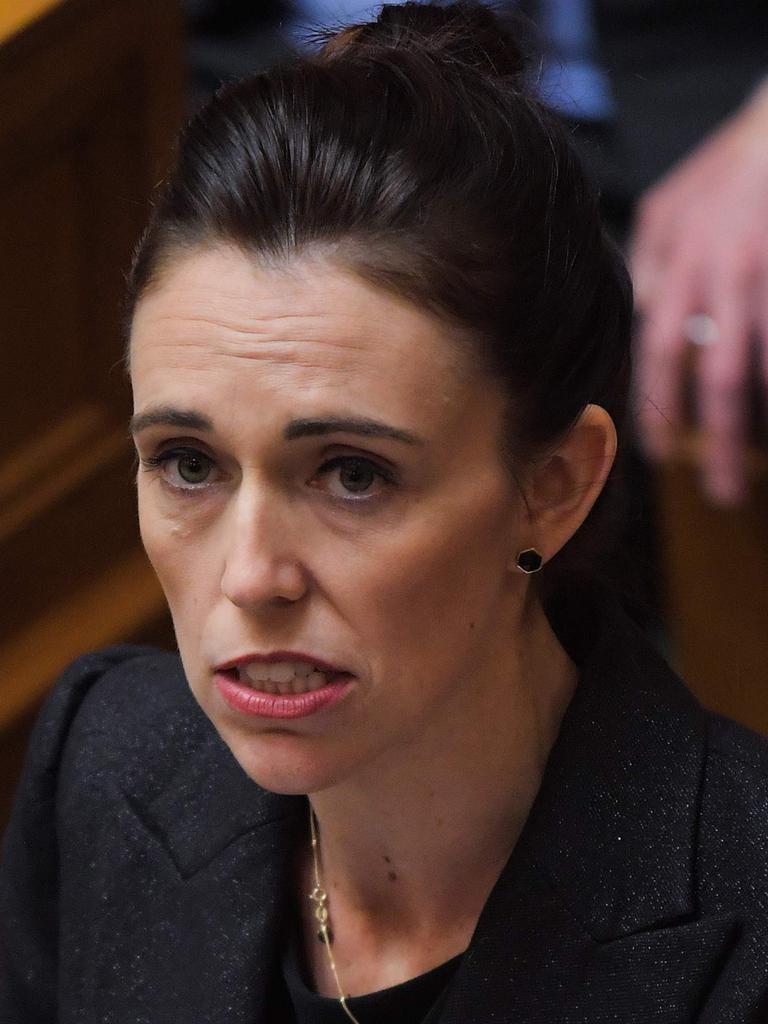 New Zealand Prime Minister Jacinda Ardern confronted Facebook over the “horrendous” spread of the Christchurch shooting footage. Picture: AFP