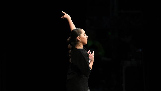 Age 7 to 12 Hip Hop Solo. Bailey Hudson. Picture: Shae Beplate.
