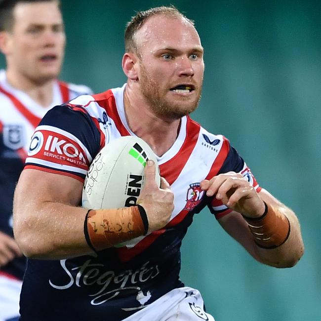 Matt Lodge will likely be squeezed out of the Roosters. NRL Imagery