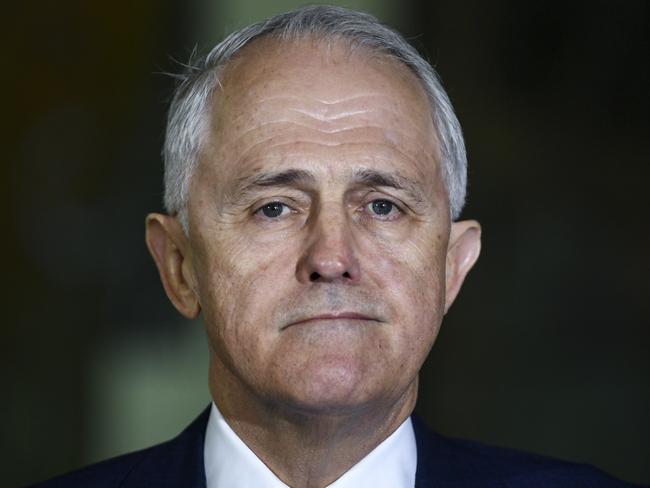 Mr Turnbull has gutted two of his own signature policies in the last 24 hours in an effort to save himself. Picture: Lukas Coch/AAP