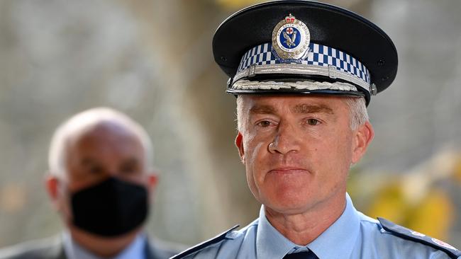 NSW Police Deputy Commissioner Mal Lanyon. Picture: NCA NewsWire/Bianca De Marchi