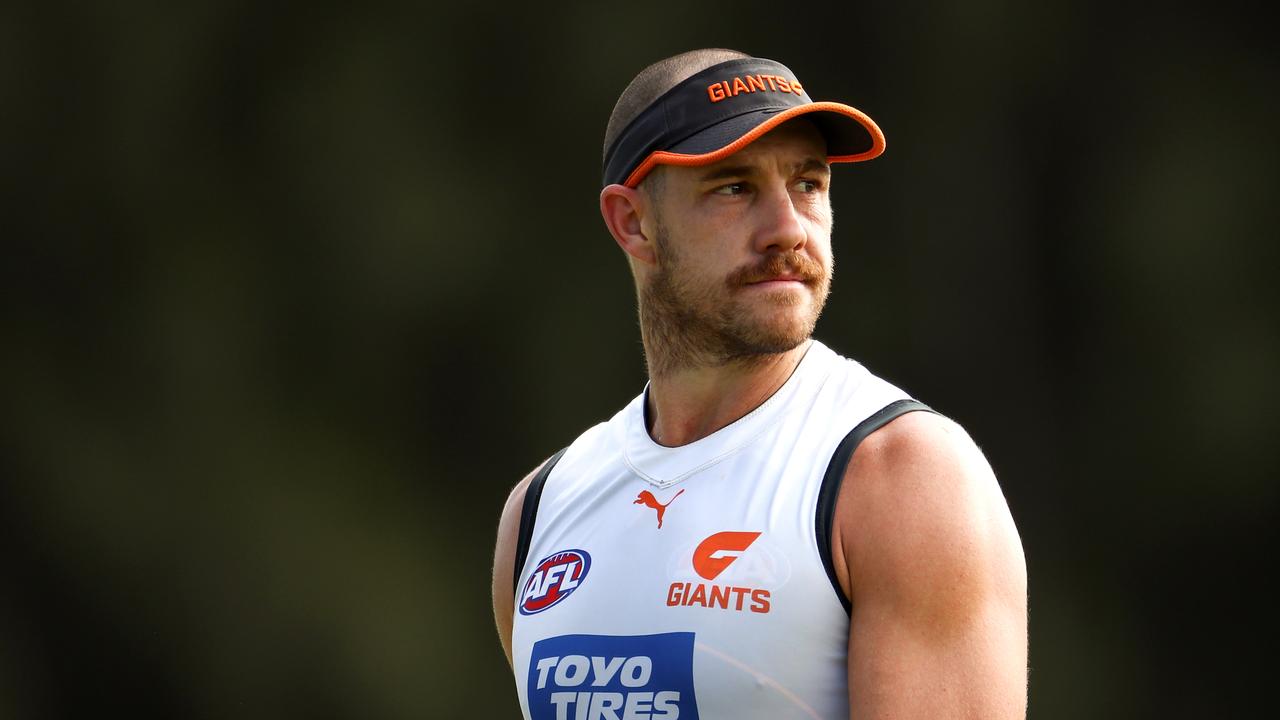 GWS ruckman Shane Mumford has already retired once. Picture: Brendon Thorne/Getty Images