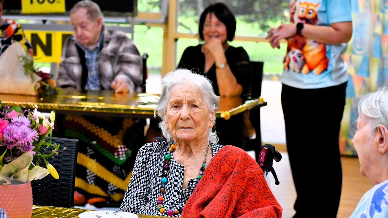 Elsa Tanto immigrated to Halifax, Hinchinbrook, when she was 10 and most recently of Ozcare Magdalene Villa Trebonne near Ingham, is turning 102 on Friday. Picture: Cameron Bates