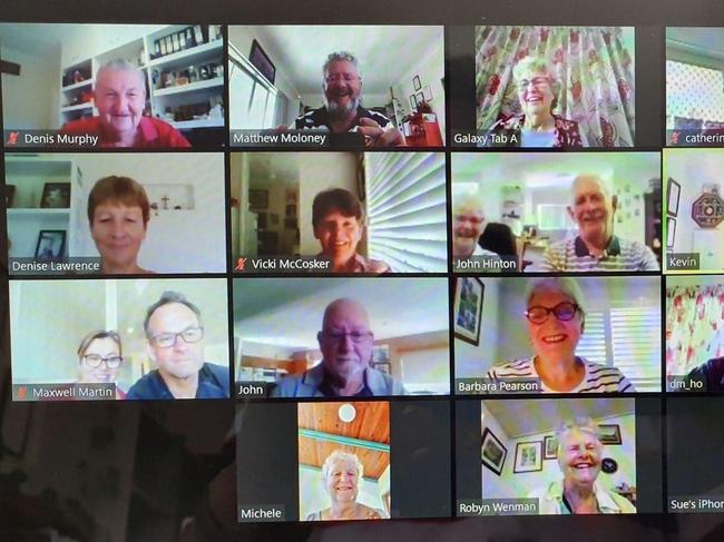 Capricorn Coast Parishioners Meeting on Zoom.