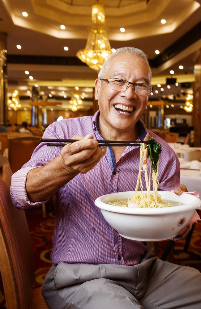 Food Tour Operator Tony Ching at Landmark Restaurant at Sunnybank. Picture: Lachie Millard