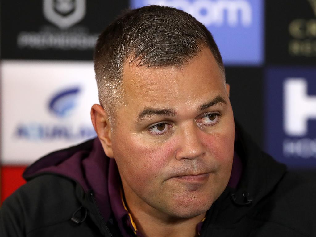 Brisbane Broncos coach Anthony Seibold.