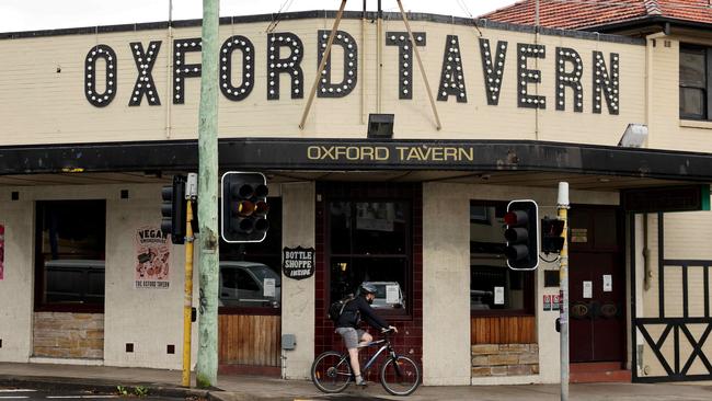 The Oxford Tavern in Petersham. Picture: NCA NewsWire / Damian Shaw