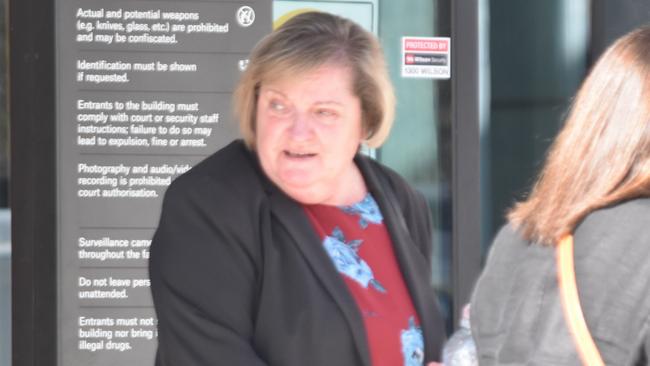 Victorian woman Ilze Stephens leaving the ACT Supreme Court on August 16, 2023. Picture: Sam Turner