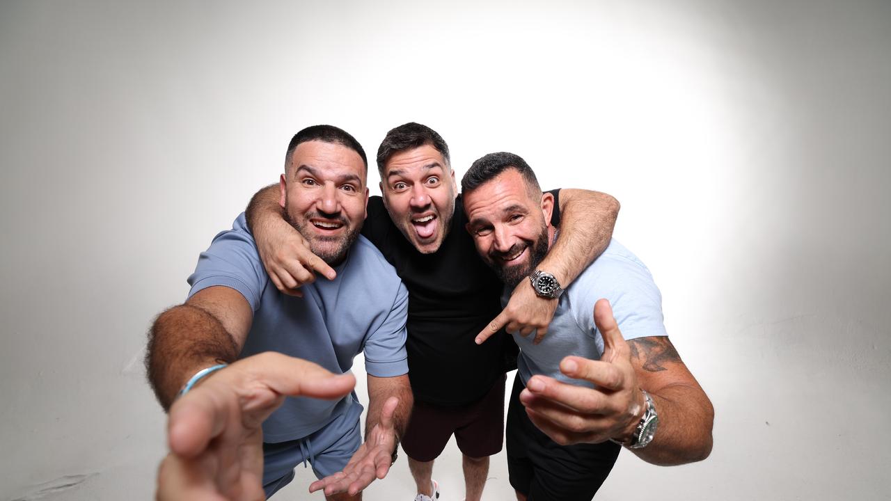 Joe and Carlo Salanitri — the duo behind Sooshi Mango — have drawn millions of laughs by parodying loud, loveable Mediterranean families like their own. Picture: Dylan Coker