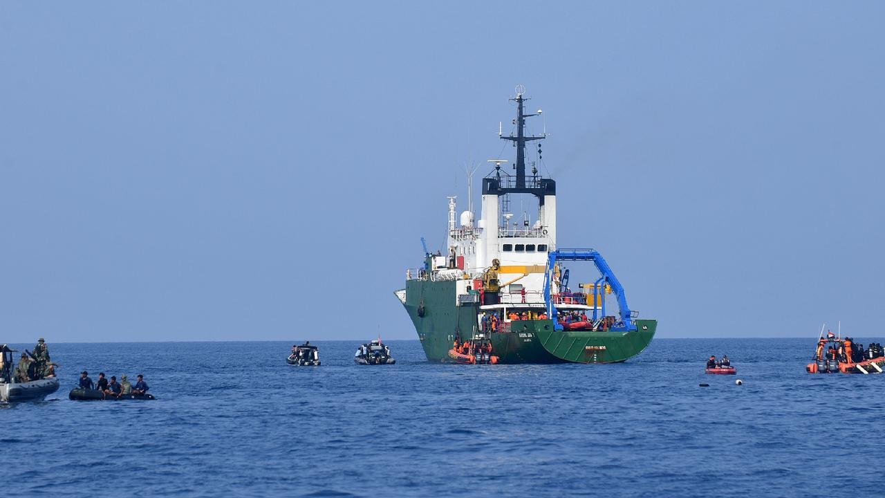 Lion Air flight JT610 crashed just 13 minutes after taking off. Picture: Adek Berry/AFP.