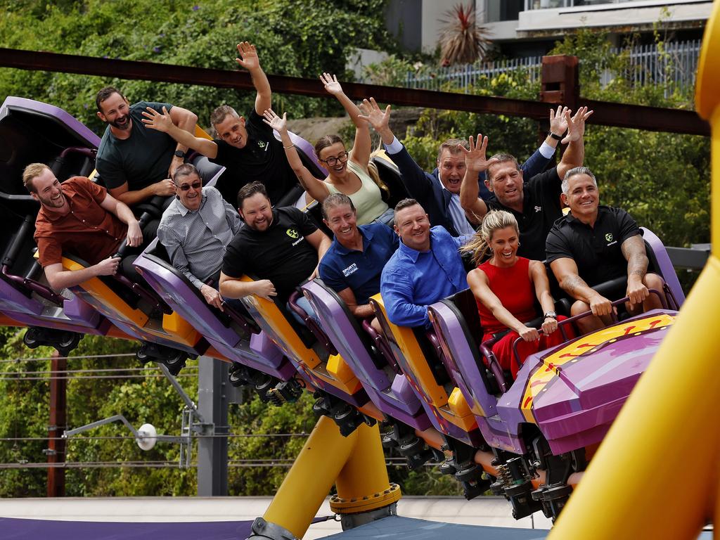 SuperCoach took over Luna Park on Tuesday. Picture: Sam Ruttyn