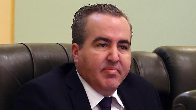 Stafford MP Jimmy Sullivan in parliament. Picture: NewsWire / Tertius Pickard