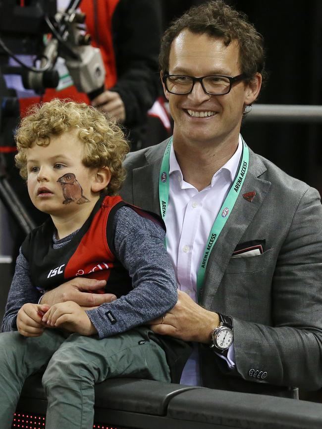 Essendon CEO Xavier Campbell. Picture: Michael Klein