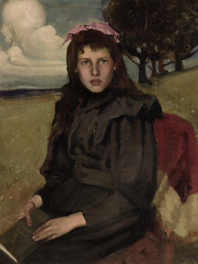 Hugh Ramsay, Madge (1897). National Gallery of Victoria, Melbourne