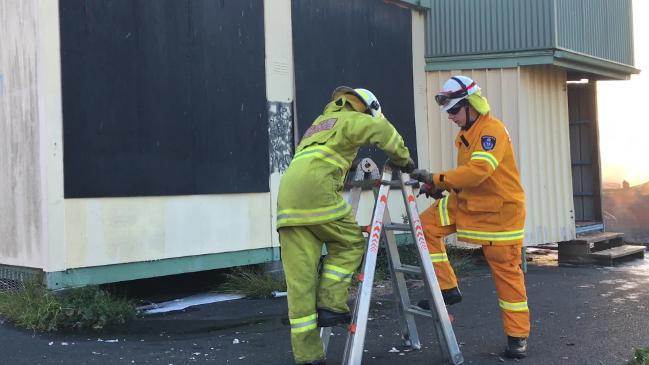 Old Claremont Primary School fire