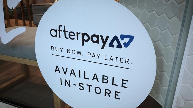 Afterpay’s stellar share price run continues. The stock has rocketed more than 300 per cent over the past 12 months. Picture: Derek Rose/AAP