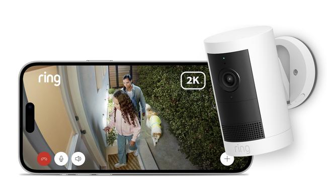 Ring’s camera can be mounted on the ceiling for a good overhead view.