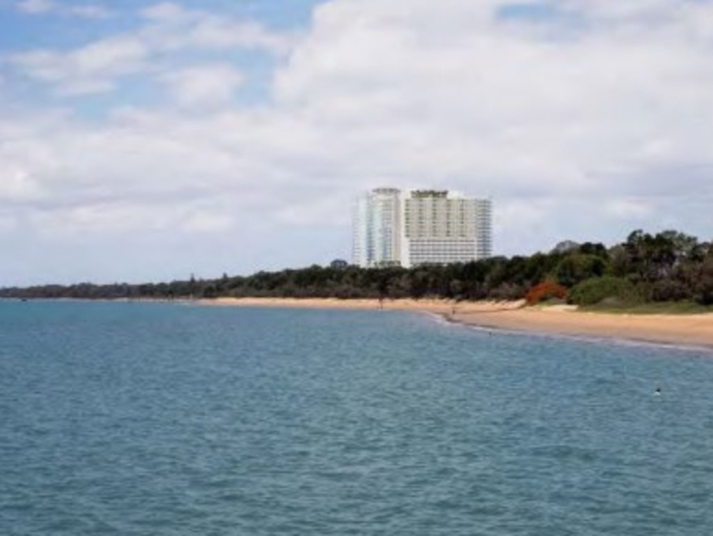 Concept images showing what the development would look like from different vantage points in Hervey Bay.