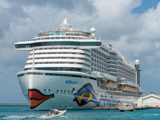 The AIDA Perla cruise ship has been refused from docking as scheduled at St Lucia and Dominica in the Caribbean.