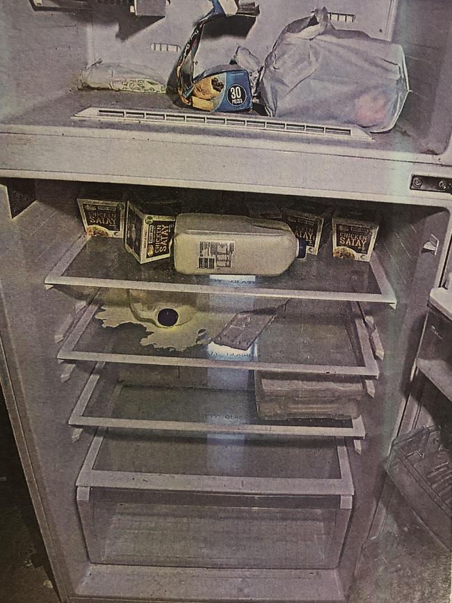 The prosecutor said there was also rotting food in the fridge. Picture: Supplied/ Courts SA via NCA NewsWire