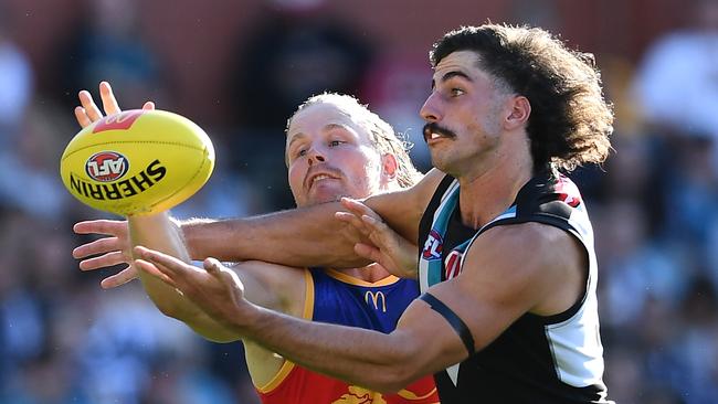 Could Lachie Jones be used to quell Daicos’ influence? Picture: Mark Brake/Getty Images