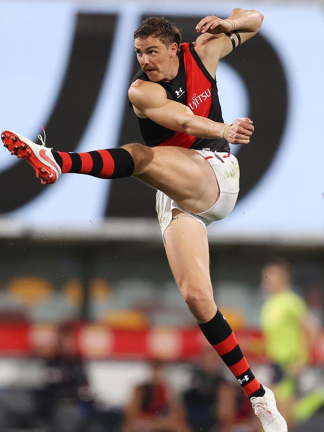 But he battled injury in his last few seasons at Essendon. Picture: Michael Klein