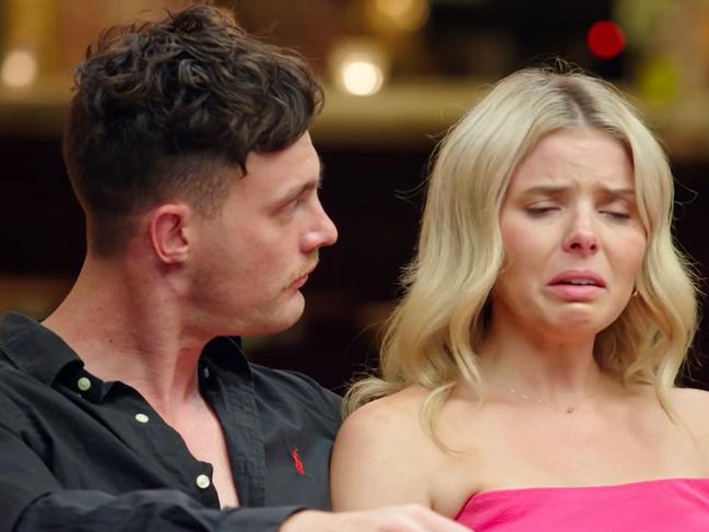 MAFS finale screengrabs. Picture: Channel 9