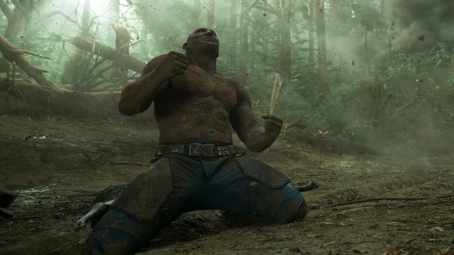 Dave Bautista as Drax. Picture: Marvel Studios