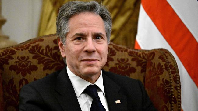 US Foreign Secretary Anthony Blinken. Picture: Khaled Desouki/AFP