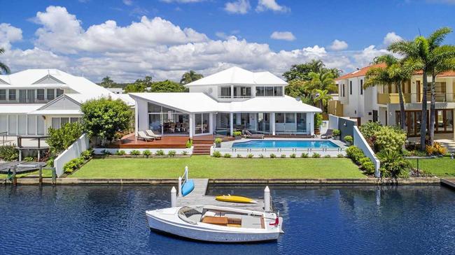 HOUSING BOOM: The Sunshine Coast has outshone the Gold Coast in terms of house market growth. This Noosa Waters home received plenty of interest when it went up for sale. Picture: JASON SMITH PHOTOGRAPHY