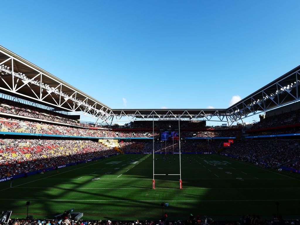The Suncorp Stadium turf held up perfectly. Picture: Chris Hyde/Getty Images
