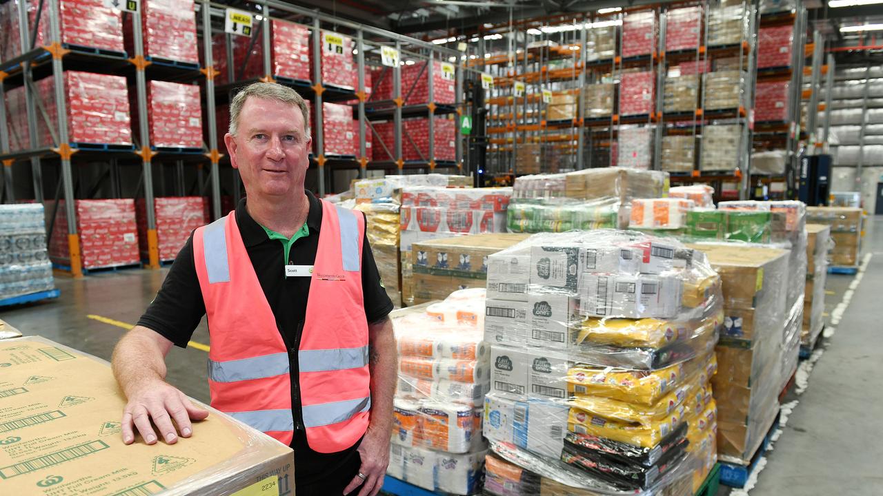 Scott Mackay, FNQ operations manager Woolworths supermarkets, at Townsville Regional Distribution Centre. Picture: Shae Beplate.