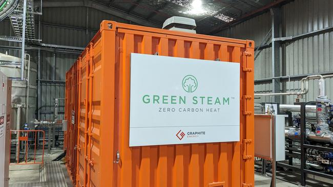 Mars Petcare's green steam unit at Wodonga.