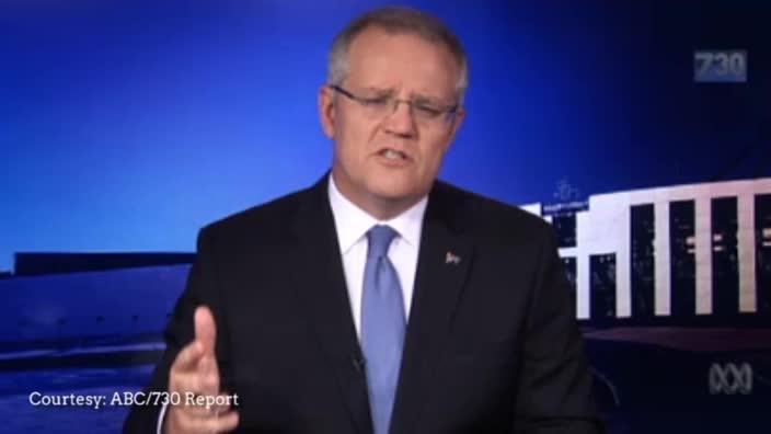 Scott Morrison discusses the budget on ABC