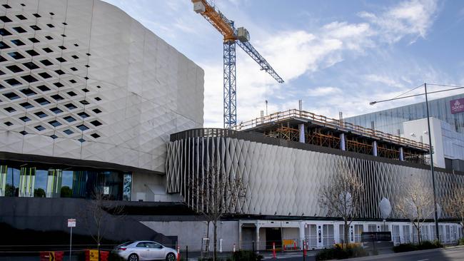 Maroondah Council’s new offices are expected to be finished by May 2020 Picture: Andy Brownbill.