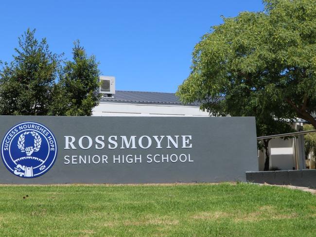 Rossmoyne Senior High School . Picture: https://www.rossmoyneshs.wa.edu.au/