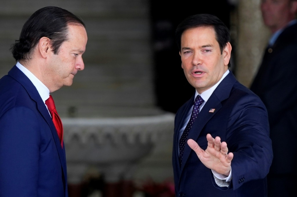 Marco Rubio (R) made his first trip as secretary of state to Panama