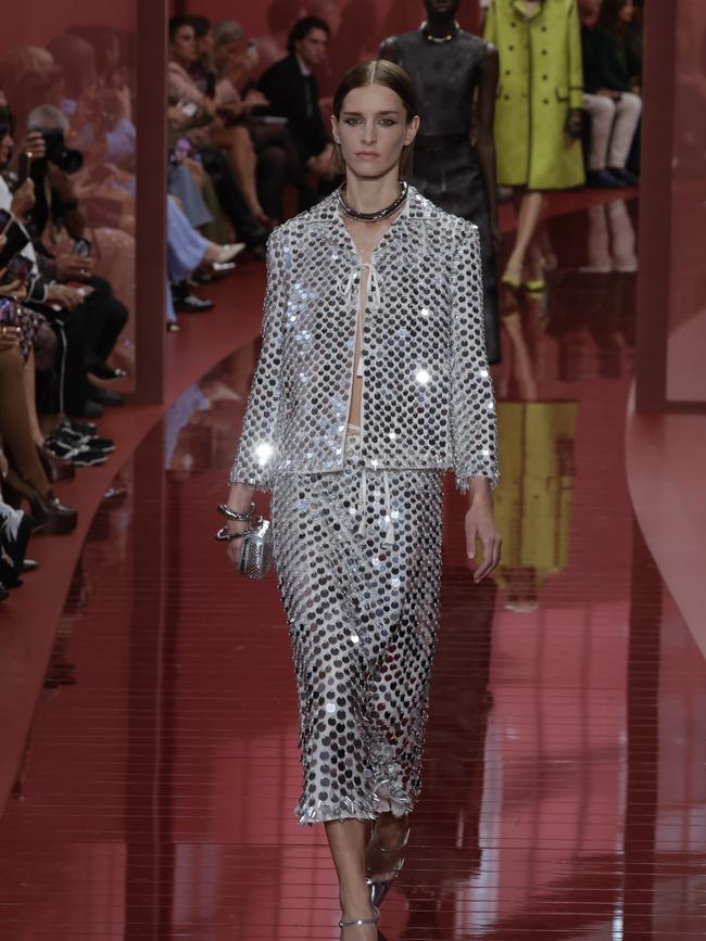 Sequin twin-sets at Gucci. Picture: Getty Images