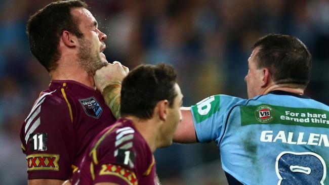 Paul Gallen and Nate Myles and that infamous 2013 punch up.